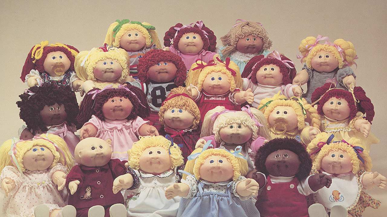 Large cabbage patch sale dolls